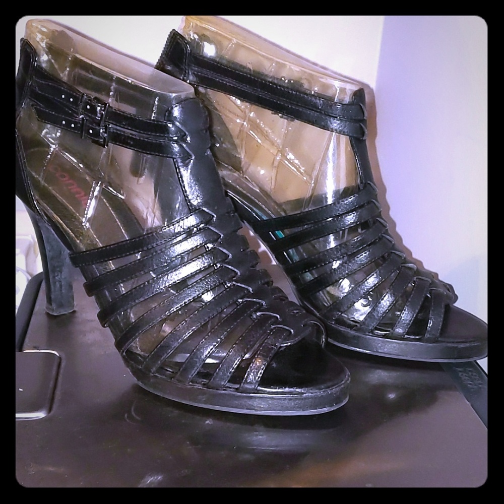 Connie Black Heels